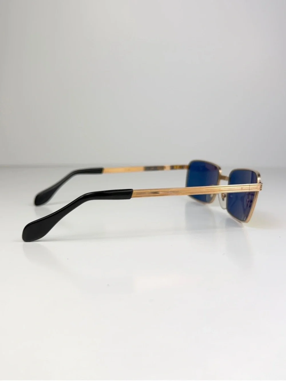 Deadstock Vintage Frames Co Venus Vita Gold Filled Rectangle Watermelon Lens Set